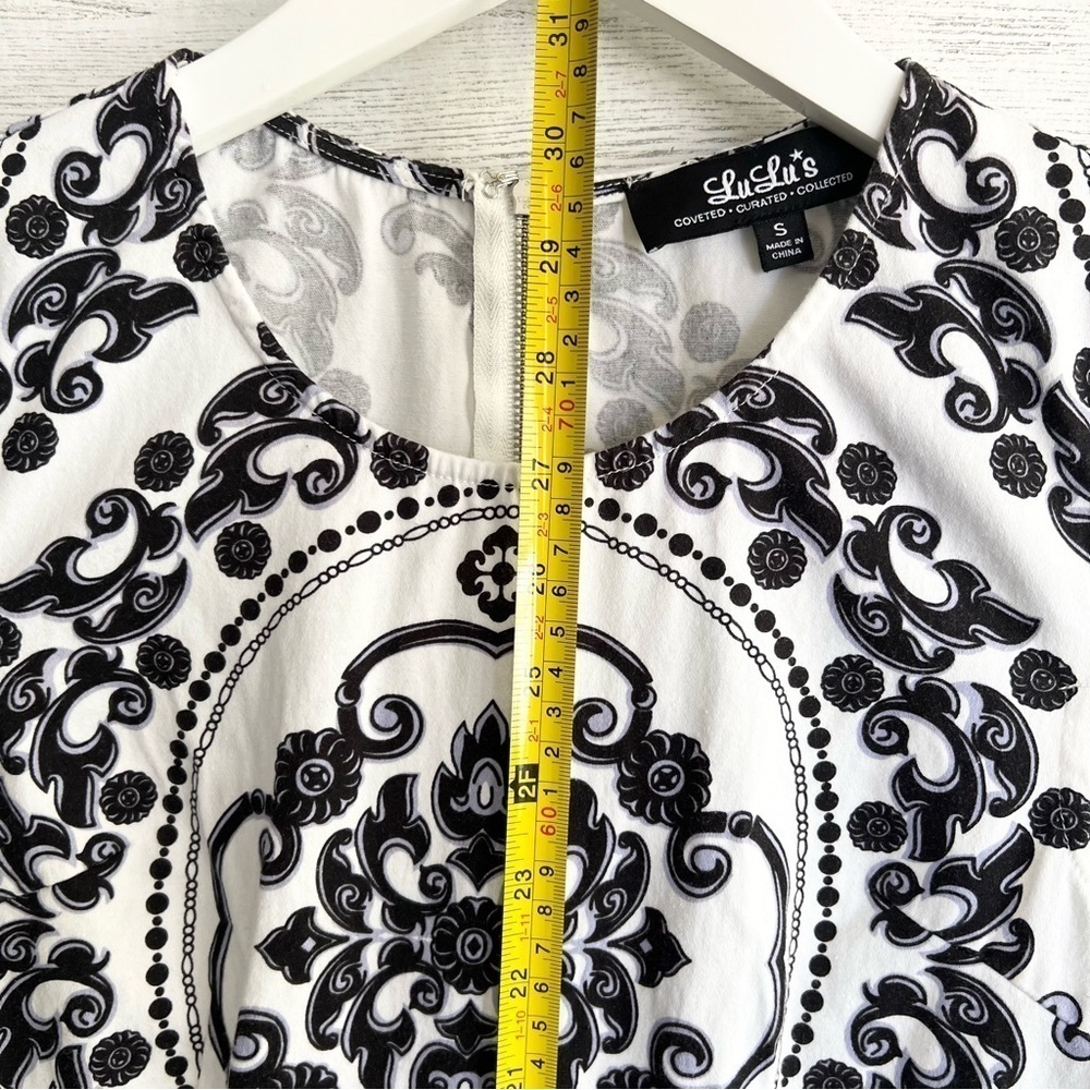 Lulu’s Royal Luxe Skater Dress - Picture 11 of 12